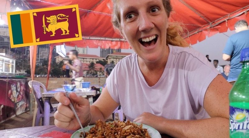 Sri Lanka STREET FOOD and DANCE PARTY in COLOMBO [Travel Vlog]